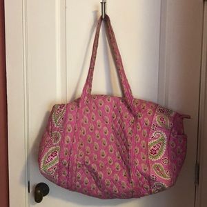 Large Vera Bradley Duffle Bag